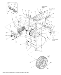 Page B Diagram and Parts List for 31AE663H401 2002 Yard Man Snow Blower